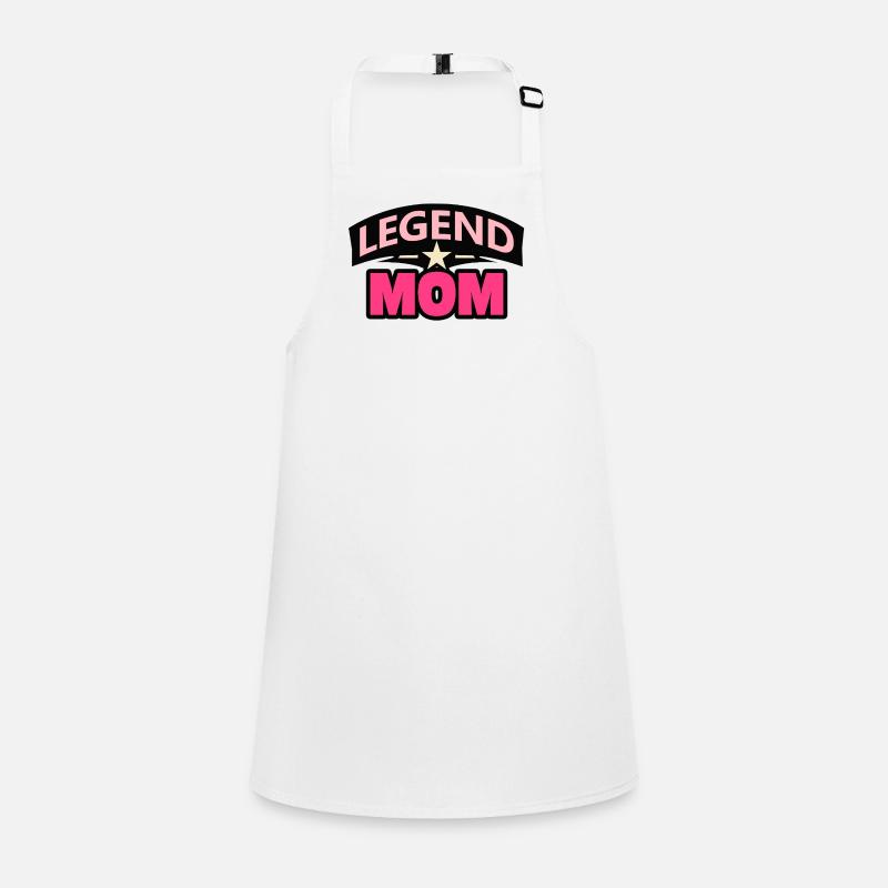 Maman légende – Drôle de Mère Design Tablier Enfant