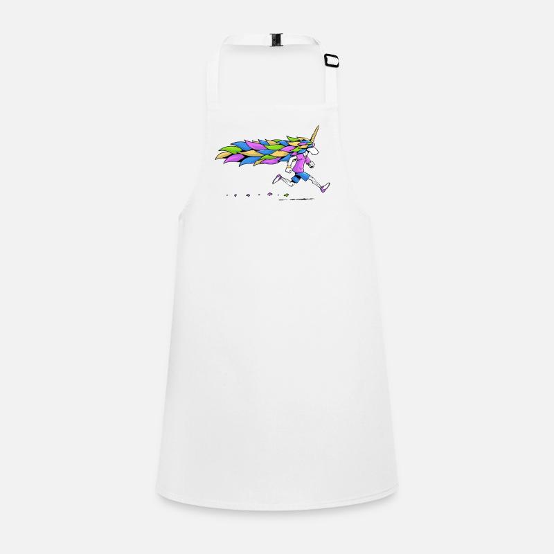 Unicorn Runner Children's Apron