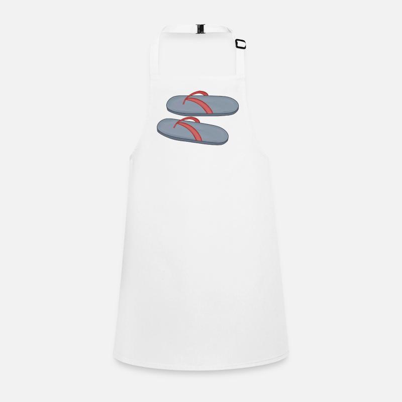 Conception de tongs de plage Tablier Enfant