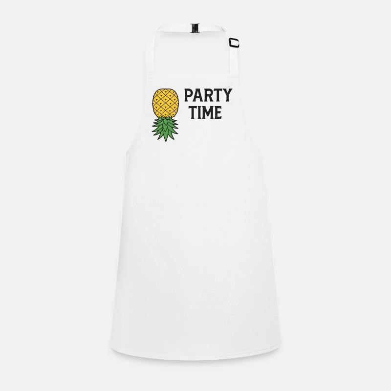 Lass uns Party Ananas-Symbol Schürze für Kinder