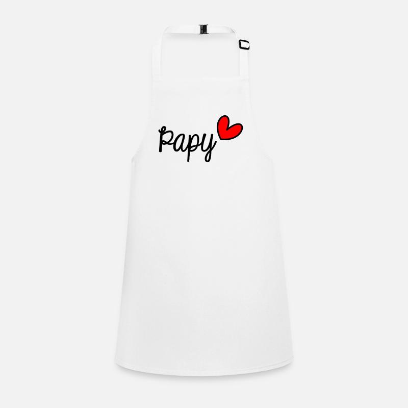 PAPY. BONNE FÊTE PAPY. SUPER PAPY Tablier Enfant