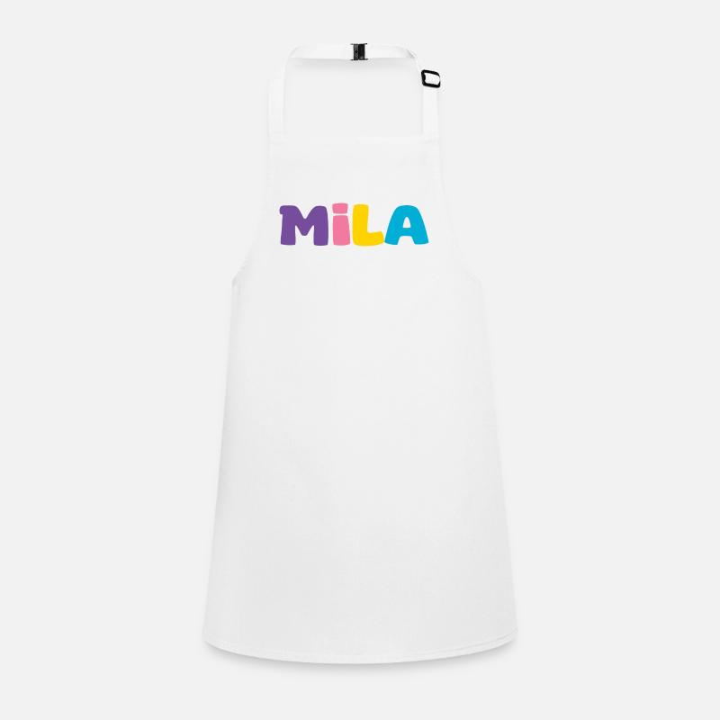 Nom - Mila Tablier Enfant