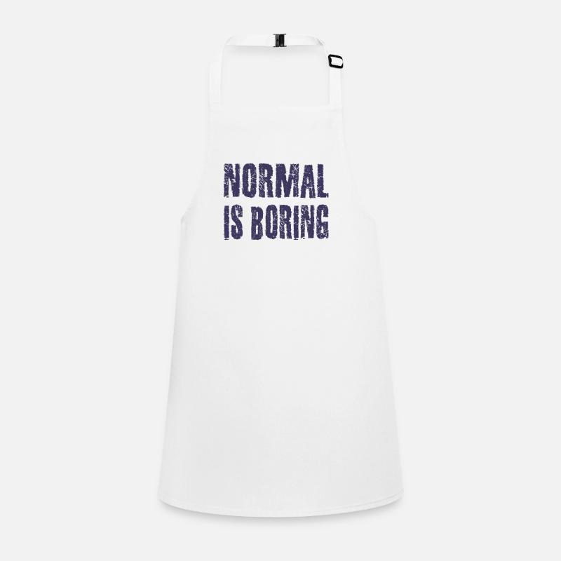 Normal is Boring Children's Apron