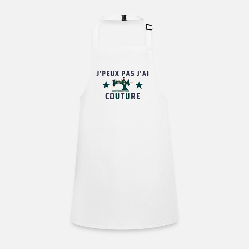 J peux pas j ai couture Tablier Enfant
