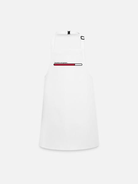 checklist - Children's Apron - white - Front