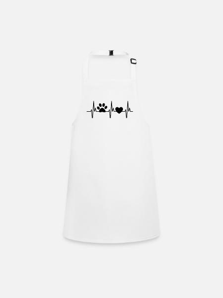 love of animals - Children's Apron - white - Front