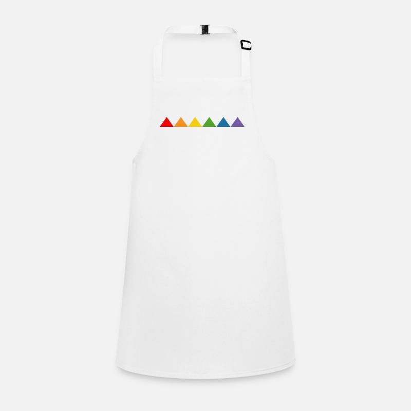 Rainbow triangle Children's Apron