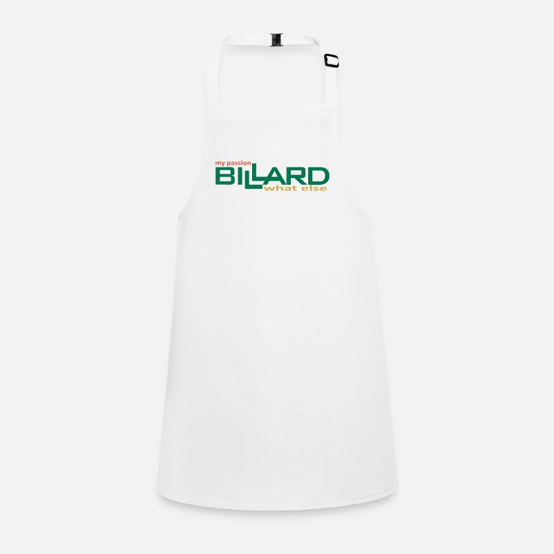 Billiards Design my passion what else, pool billiards Children's Apron