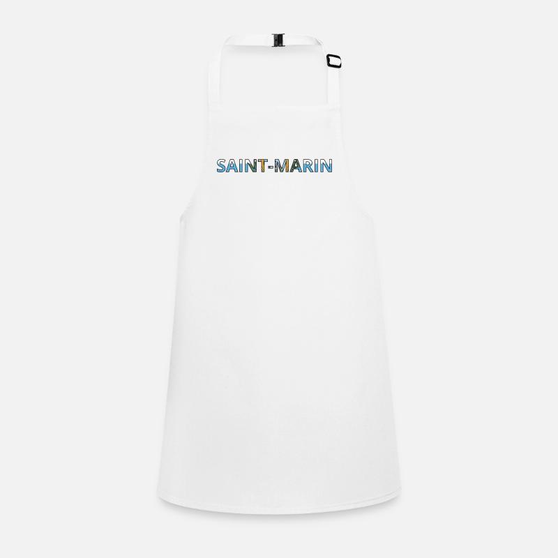 Drapeau Saint-Marin Tablier Enfant