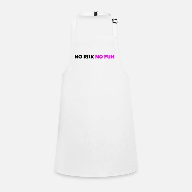 No Risk No Fun  Tablier Enfant