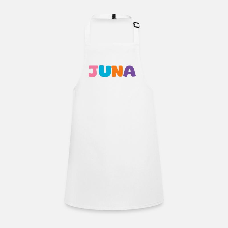 Name - Juna Schürze für Kinder