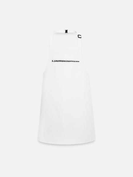 Pi - Children's Apron - white