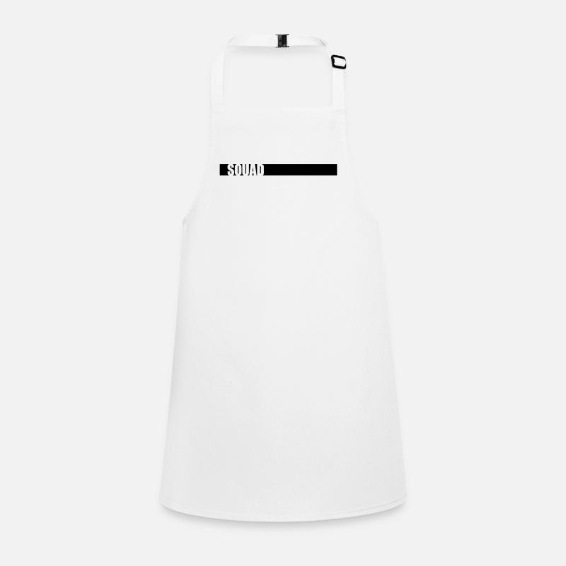 Équipe de chef d’escouade strip Tablier Enfant