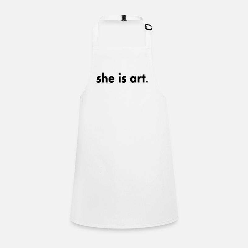 She is art Children's Apron