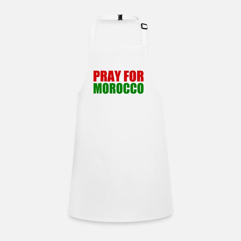 Pray for morocco maroc Tablier Enfant