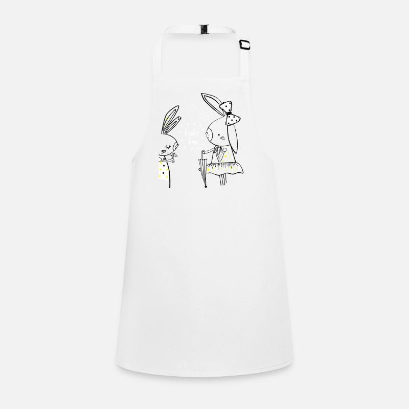 Due coniglietti Grembiuli per bambini