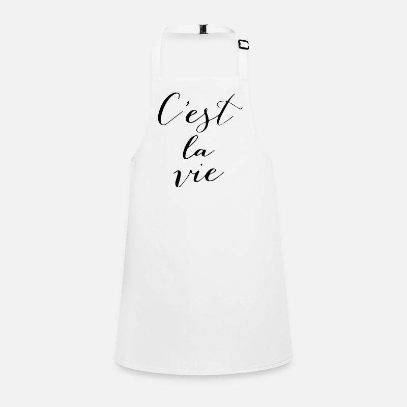 C'est la vie Children's Apron