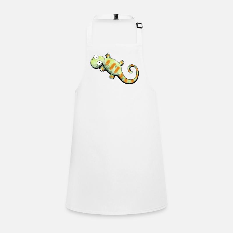 Happy Gecko I Lizard Children's Apron