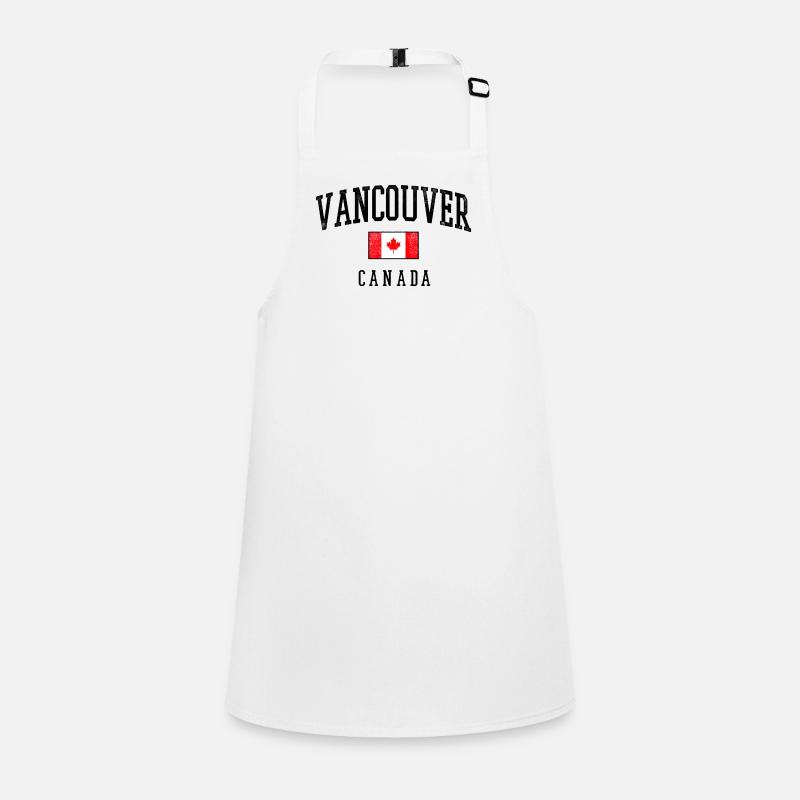 Vancouver, Canada flag Children's Apron