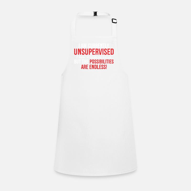 I Am Currently Unsupervised Children's Apron