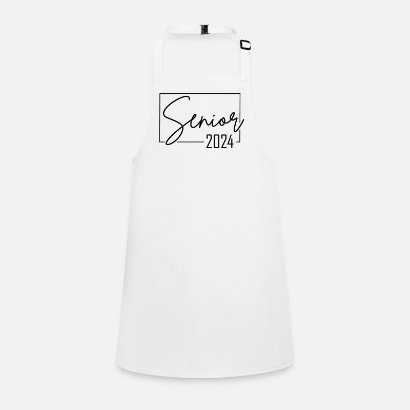 senior 2024 Schürze für Kinder