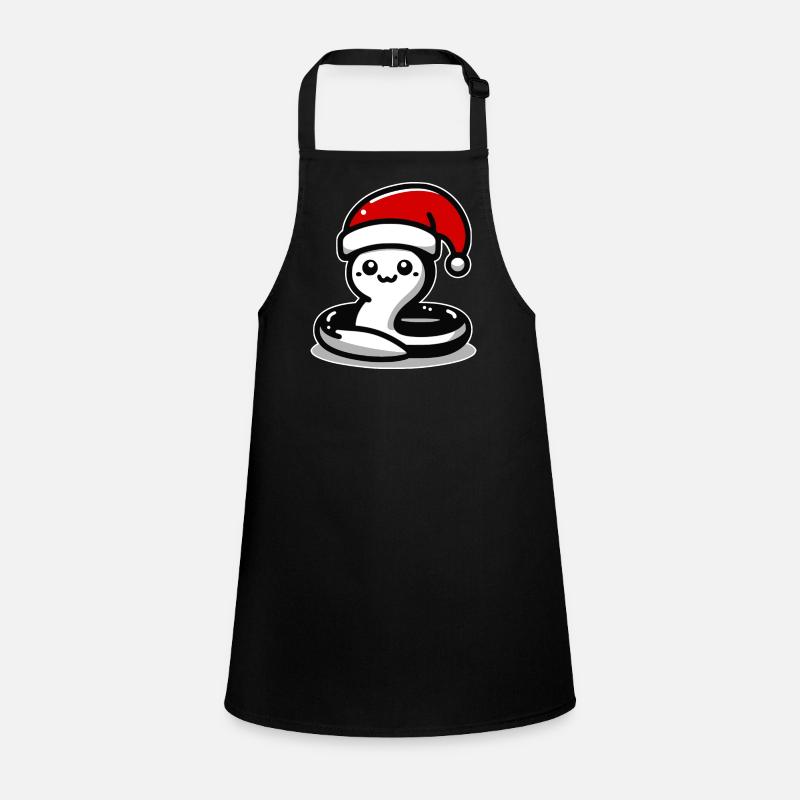 Christmas Eel Snake Children's Apron