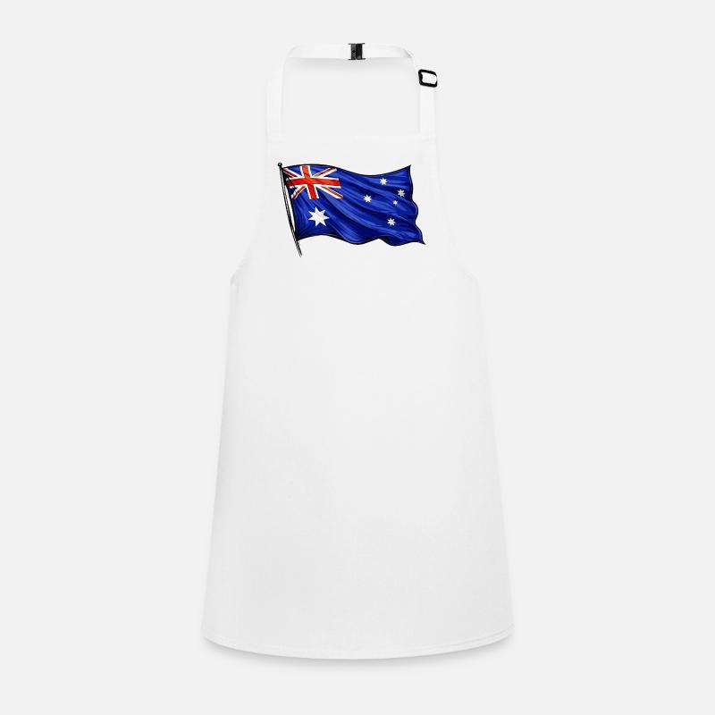 Australia Flag Pattern Children's Apron