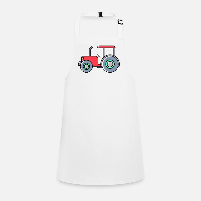 Traktor icon Schürze für Kinder