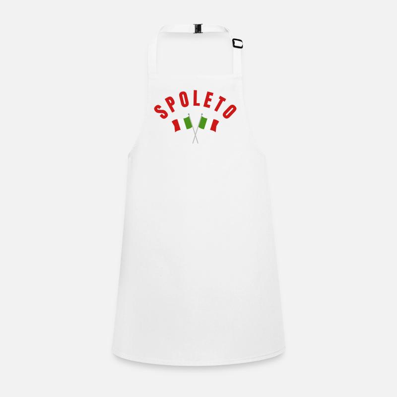 Spoleto Italian Flags  Children's Apron