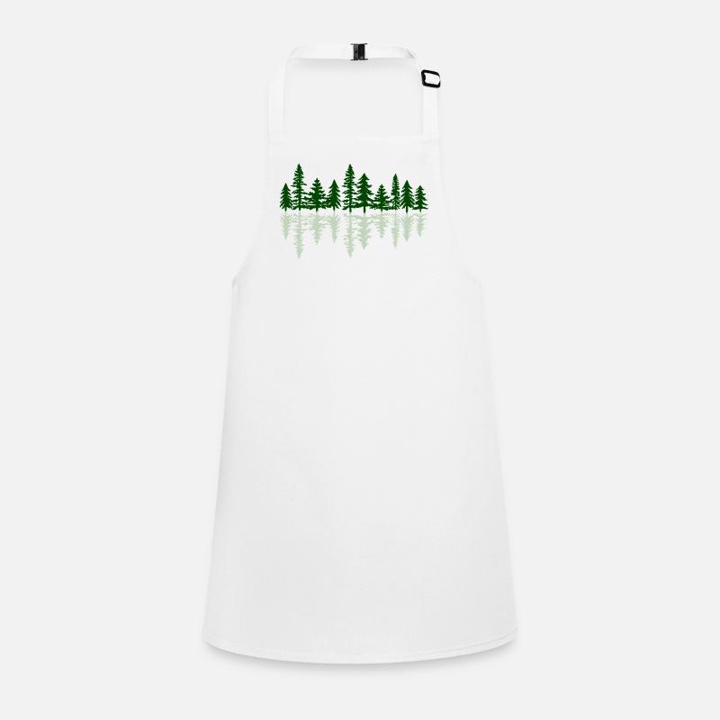 Reflet Forêt de Firs Nature Children's Apron