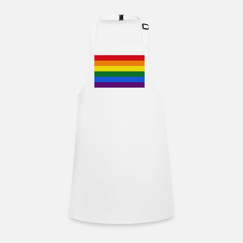 Drapeau arc-en-ciel gay Tablier Enfant