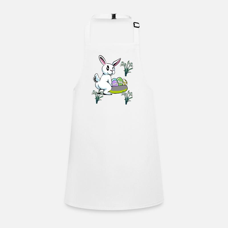 Easter Bunny Easter Nest Eggs Bunny Rabbit Child Children's Apron