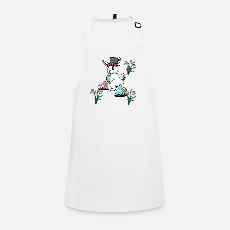 Easter eggs Easter festival Easter bunny rabbit child Children's Apron