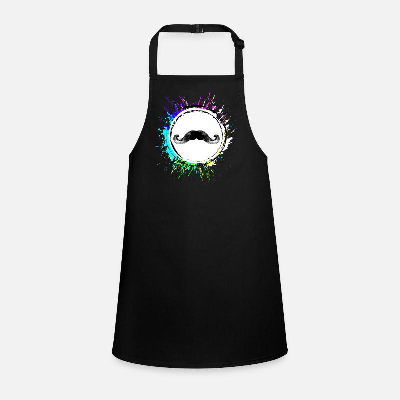 Mustache symbol Children's Apron