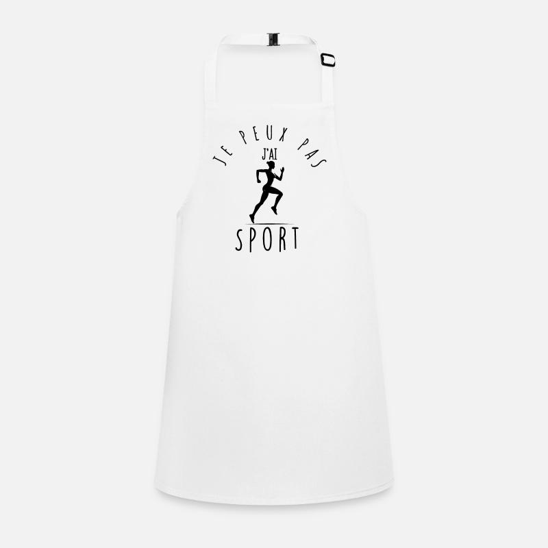 I can't, I have sport. Children's Apron