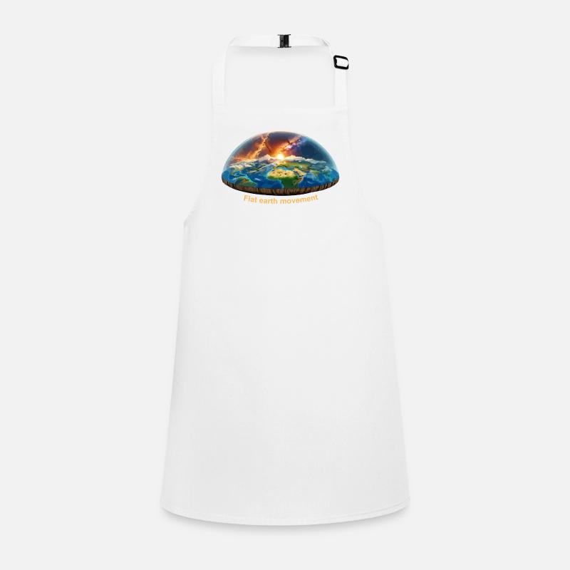 Flat earth movement Children's Apron