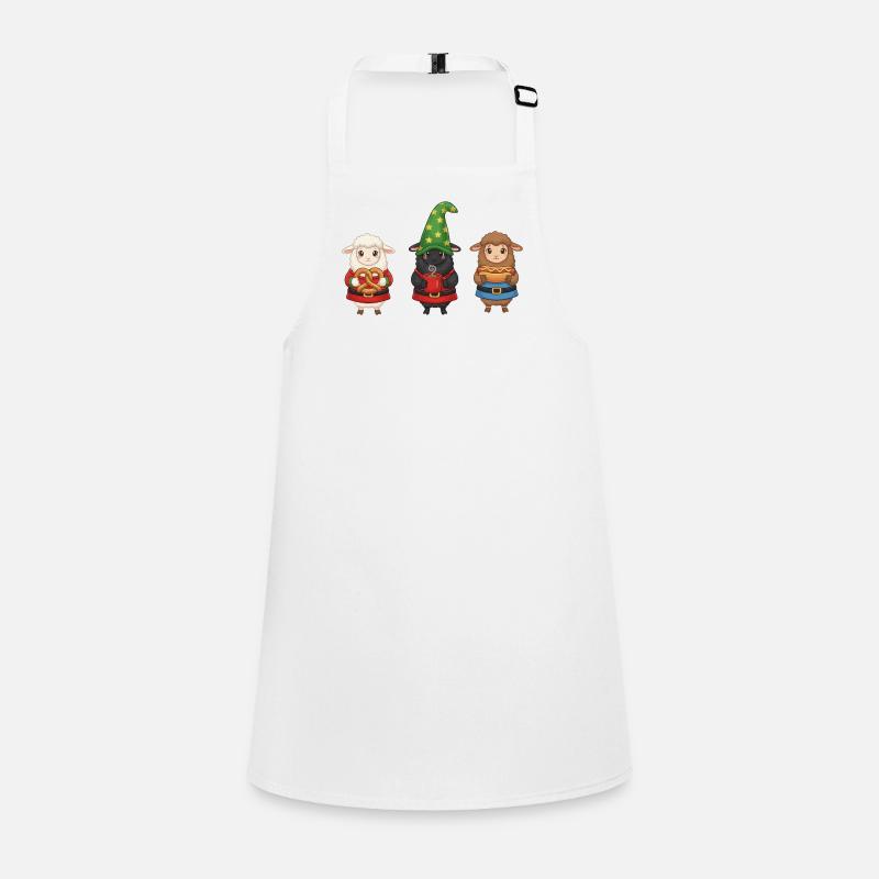 Moutons Joyeux Noël Tablier Enfant