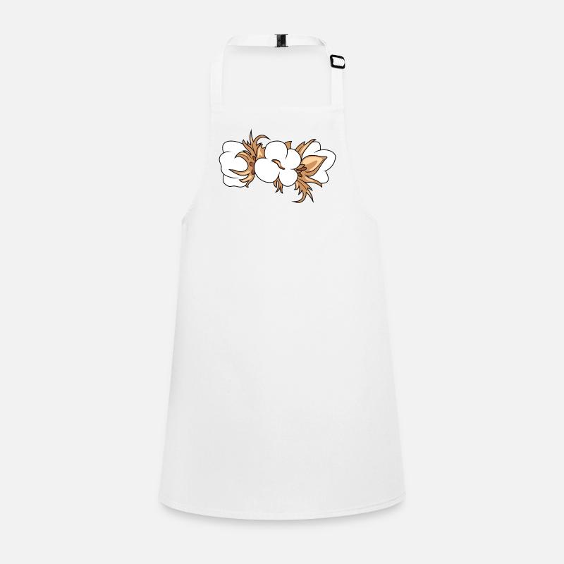 Blooming cotton Children's Apron