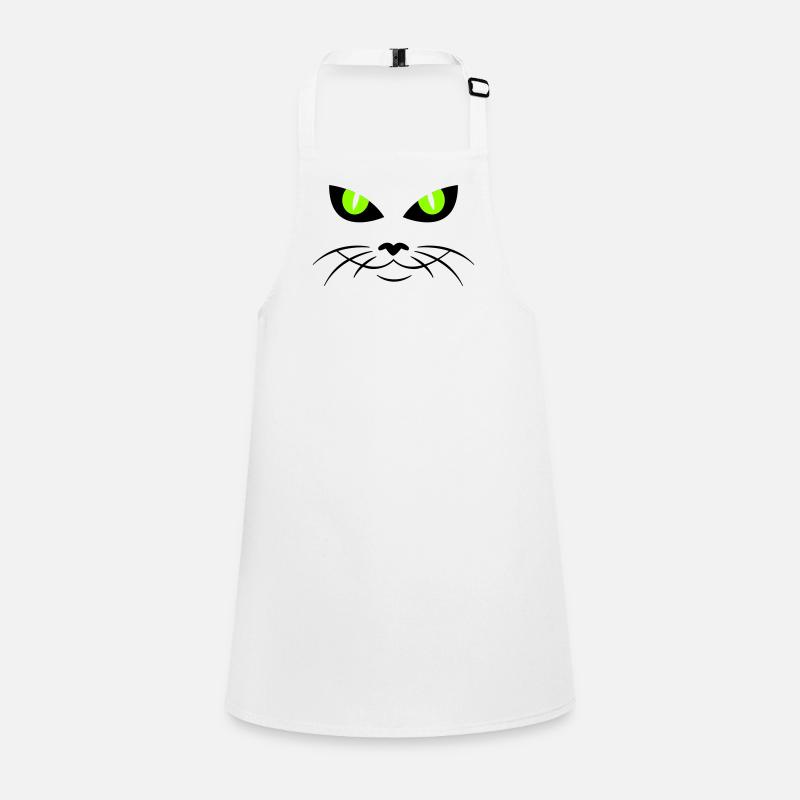 cat face - katzengesicht Children's Apron