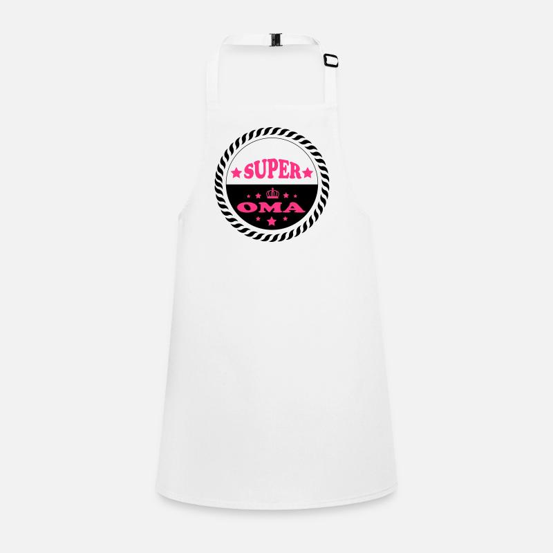 Super oma 111 - Children's Apron - white