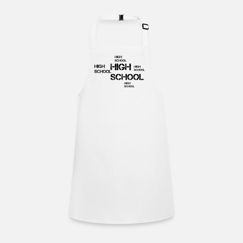 High School Design Children's Apron