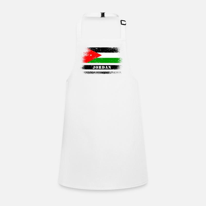 Jordan flags design Children's Apron