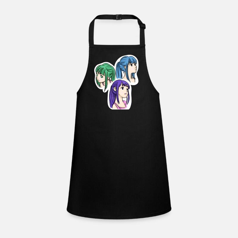 The triplets 💚💜💙 Children's Apron