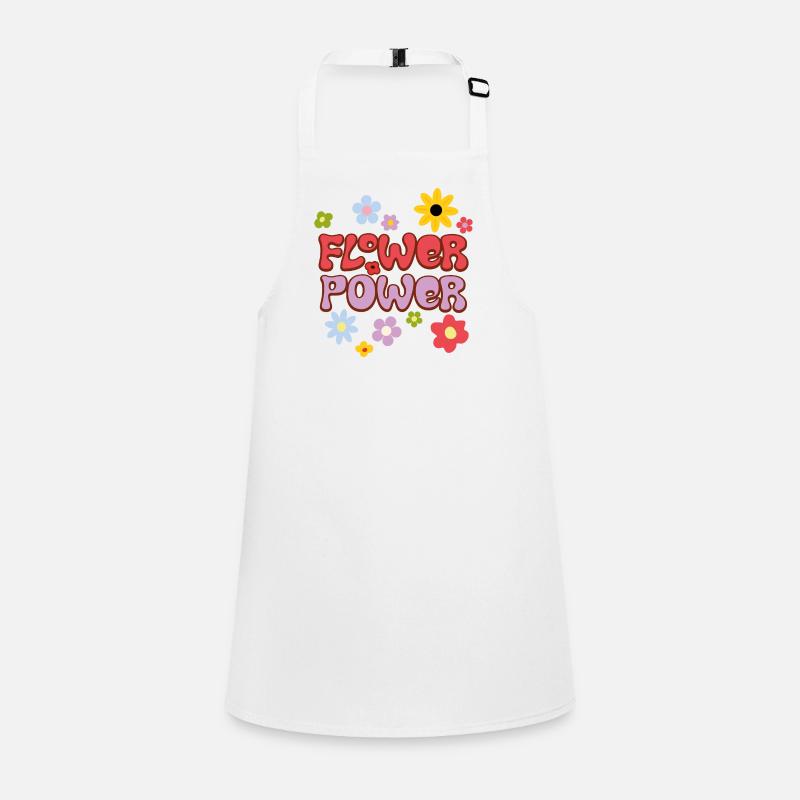 Flower Power Schürze für Kinder