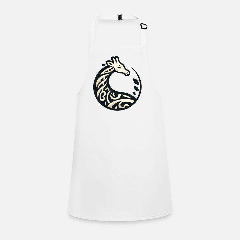 Giraffe: Nature Illustration Children's Apron