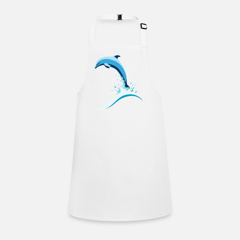 Jumping Dolphin Children's Apron