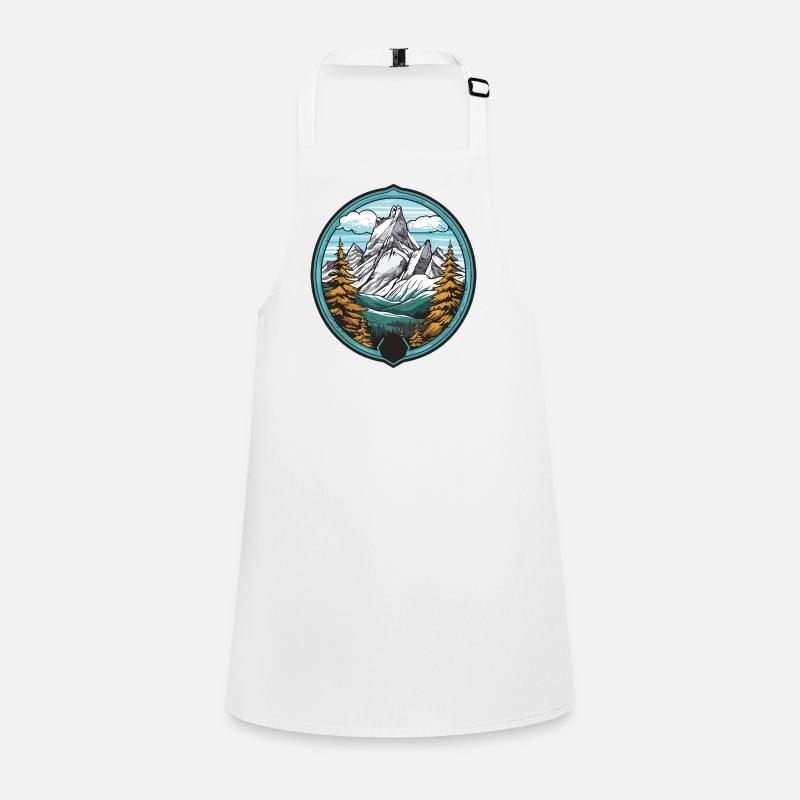 mountains Children's Apron