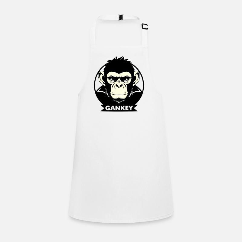 Gankey Monkey Schürze für Kinder