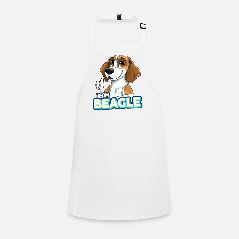 TEAM Beagle - Zitrone Schürze für Kinder