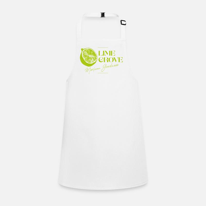 Lime Grove Mexican Goodness Logo Children's Apron